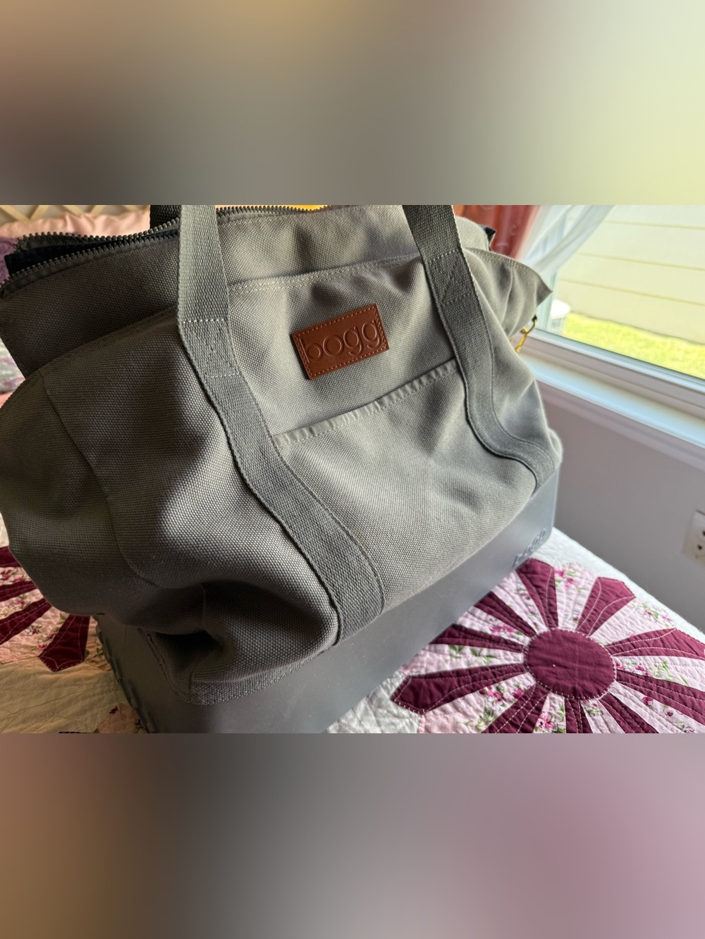 BOGG Gray Canvas XL Bag